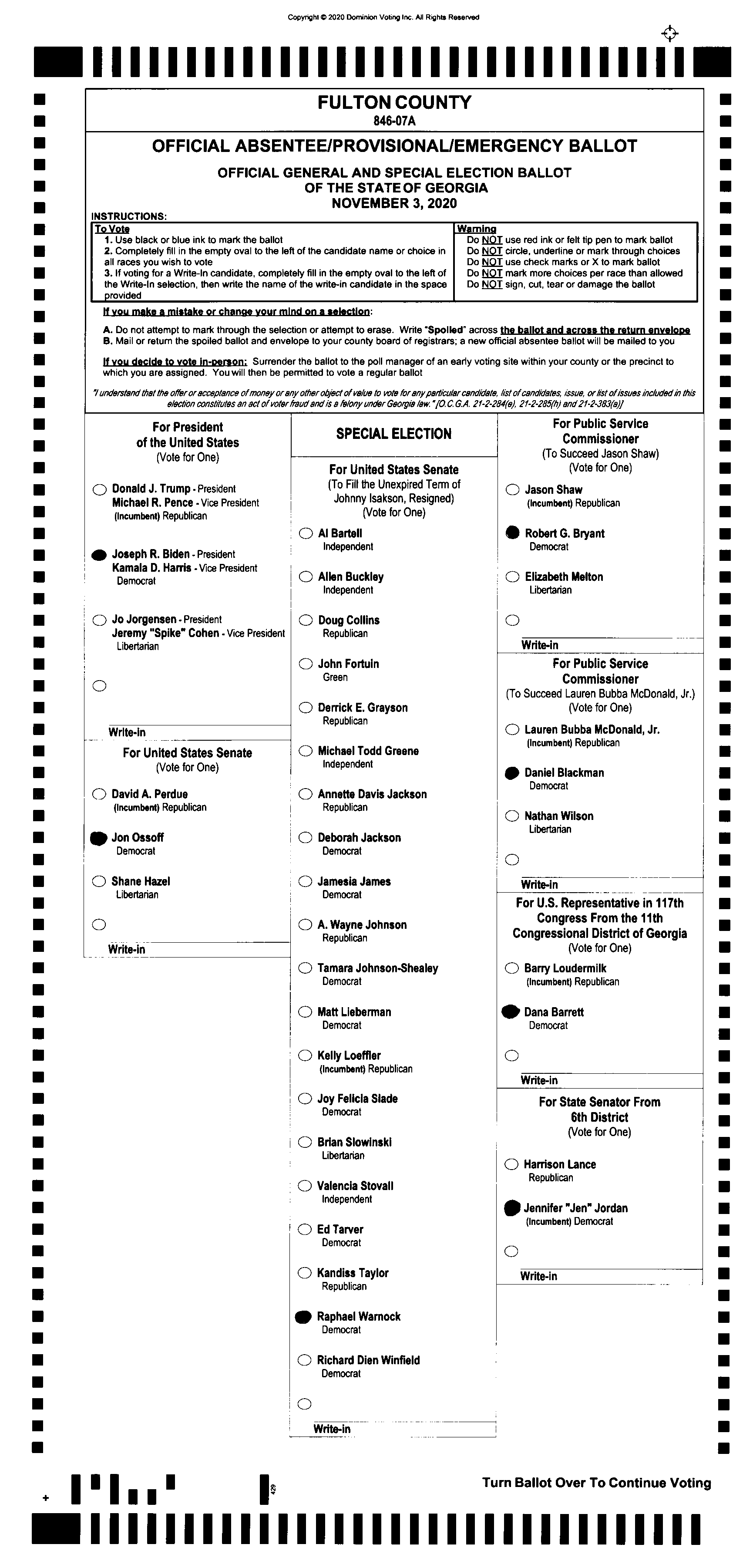 Source Ballot